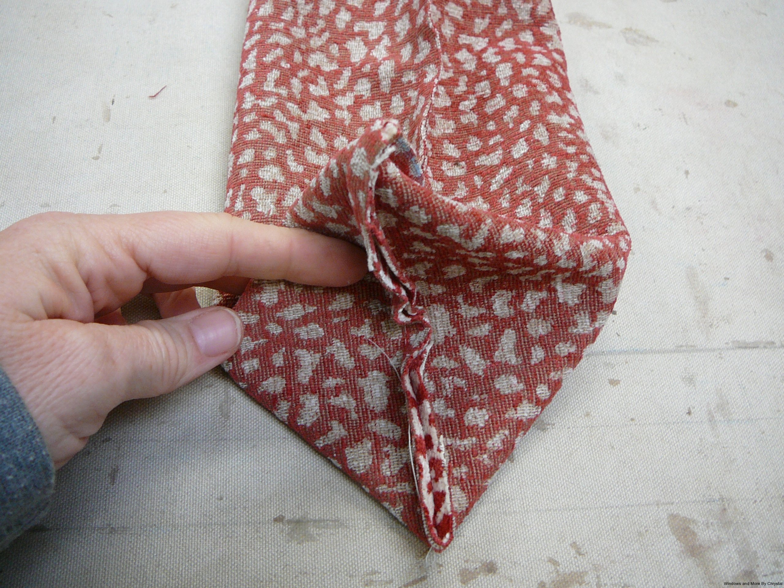 Making the gusset