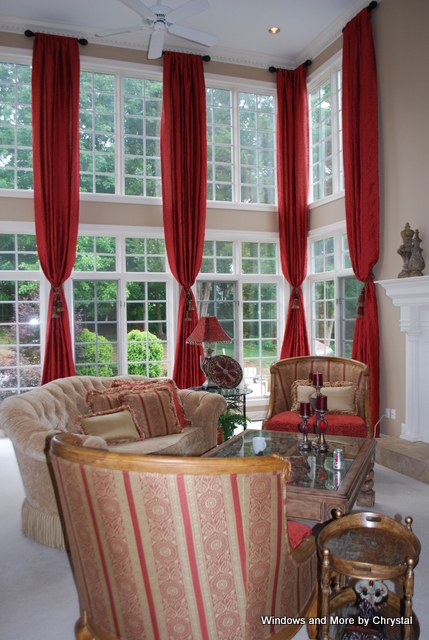 Curtains Window Treatments Home Living Tieback For 2 Story Drapes Great Room Curtains