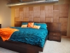Upholstered Wall Designed by Heather Hannick Designs