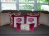 Group of coordinating pillows. Designed by JCR Design Group.
