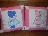Bonnet Girl Quilt Pillows