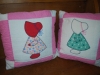 Bonnet Girl Quilt Pillows