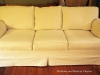 White Canvas Slipcovered Sofa
