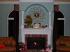 Cornice with Velvet Drapes