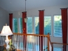 2 - Story Pinch Pleat Drapes on Short Rods