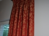 2 - Story Pinch Pleat Drapes on Short Rods