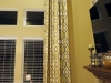 Pinch Pleat Drapes with Swags on Rods, Designed by Heather Hannick Designs