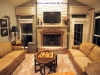 Cornices with Mitered Trim and Slouch Panels on Medallions