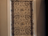 Flat Roman Shades with Mitered Trim, and Matching Valance
