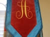 Banner Valances with Box Pleat Panels
