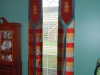 Banner Valances with Box Pleat Panels