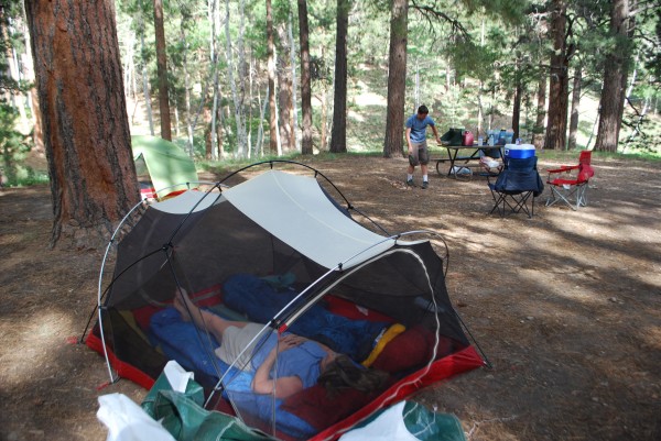 Campground at the North Rim of the Grand Canyon