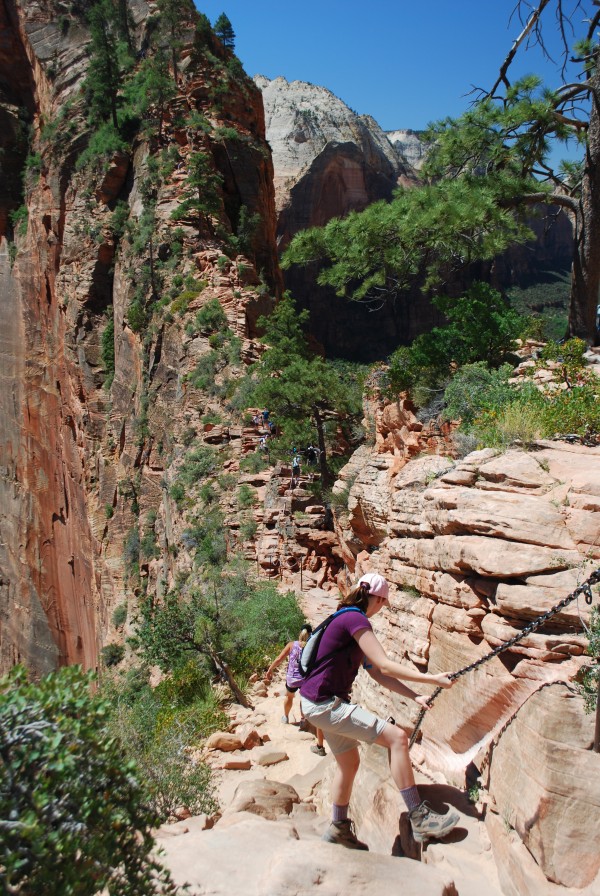 Angel's Landing Trail in Zion National Park