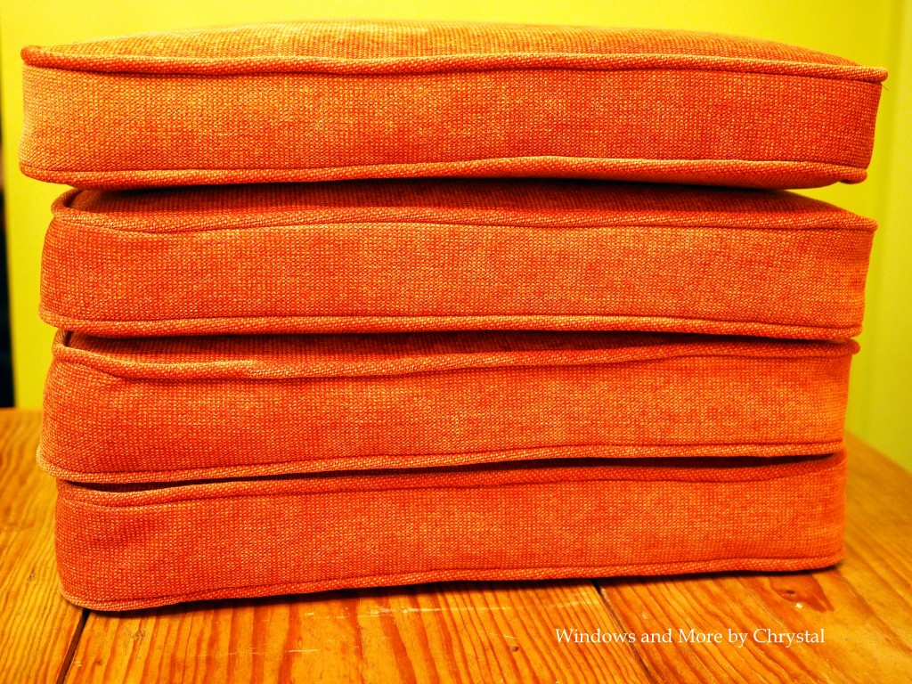 Orange Seat Cushions