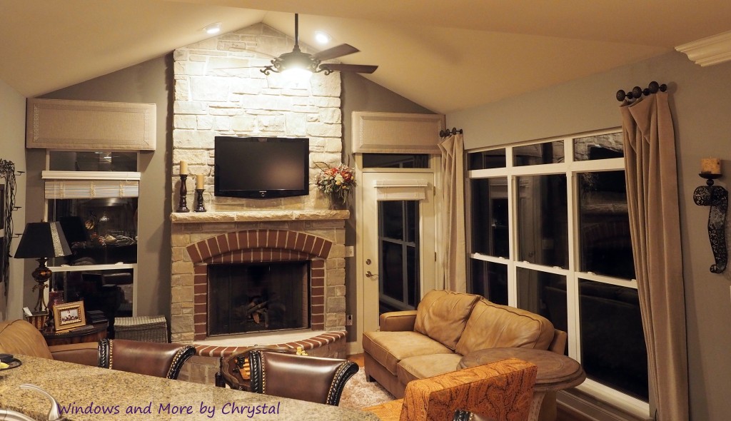 Slouch Panels and cornices with trim