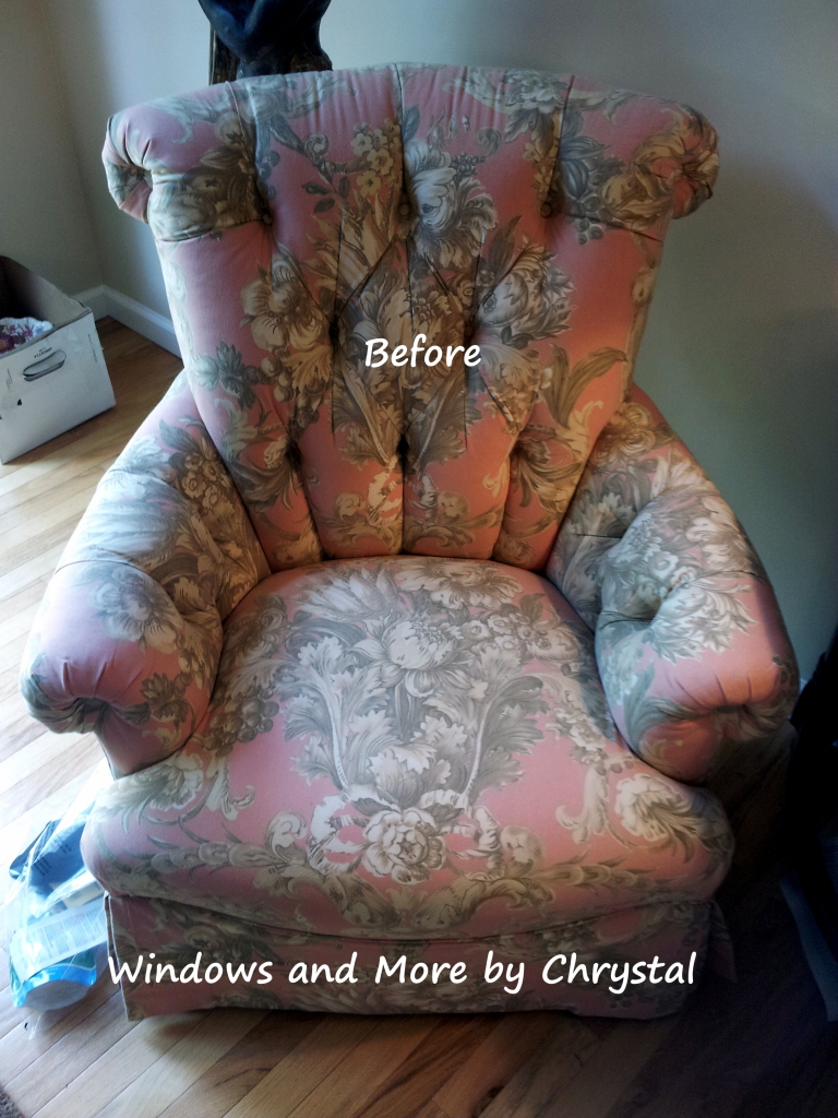 Before Slipcover upholstered Chair