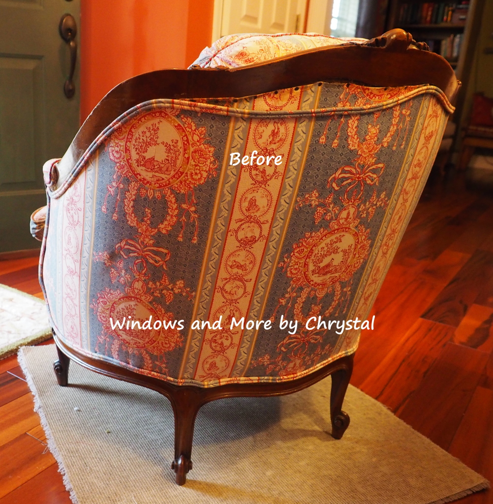 Before Slipcover chair
