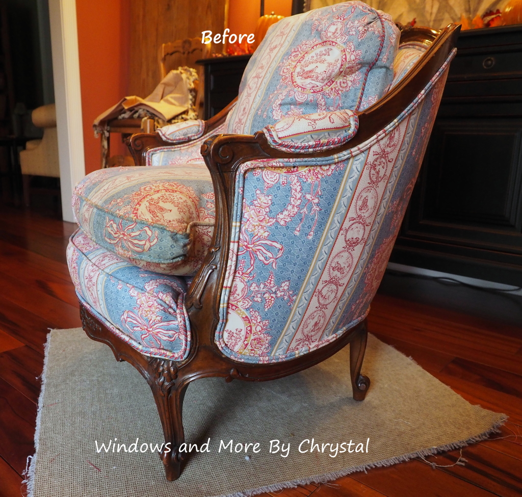 Before Slipcover chair