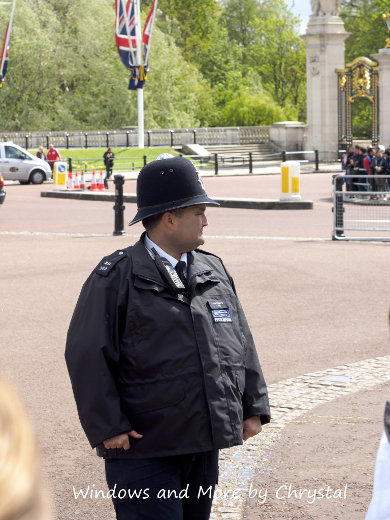 Constable Tuck at Buckingham Palace